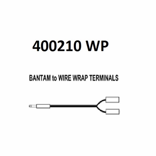 Tag 400210Wp Bantam To Wire Wrap Terminals, 6 Foot
