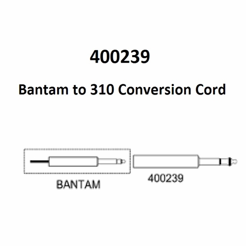 Tag 400239 Bantam To 310 Conversion Plug