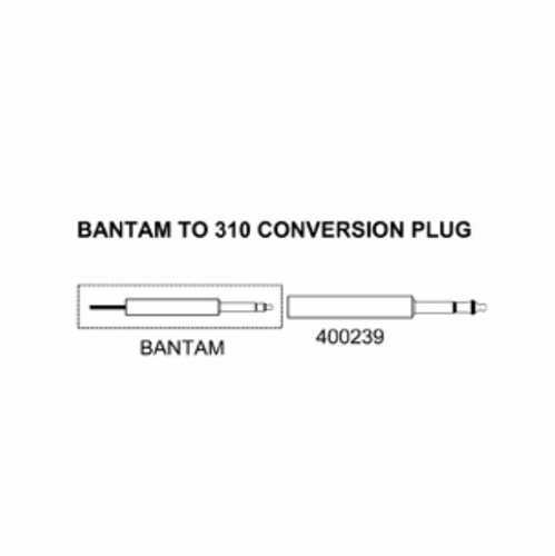 Tag 400239Rd Bantam To 310 Conversion Plug, Red New