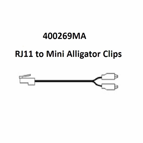 Tag 400269Ma Rj11 To Mini Alligator Clips, 6 Foot