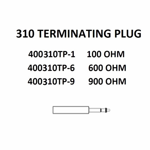 Tag 400310Tp-1 310 Terminating Plug - 100 Ohm