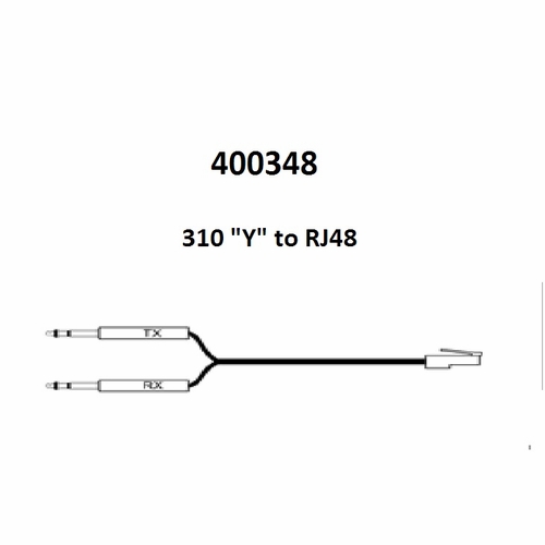 Tag 400348 310  Inch Y Inch  To Rj48 - (T1), 8 Foot