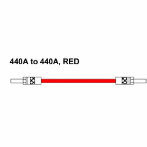 Tag 400440Ard-08  440A-440A Red 8 Foot  Coax  Test Cord New