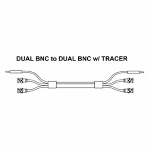 Tag 400440Bb-30 Dual Bnc To Dual Bnc Patch Cord W/ Tracer, 30 Foot New