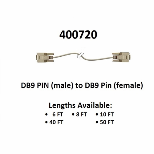 Tag 400720-08 Db9M To Db9F, 8 Foot