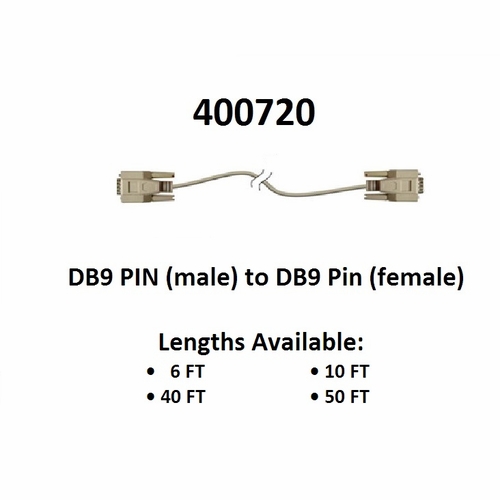 Tag 400720-10 Db9M To Db9F 10 Foot