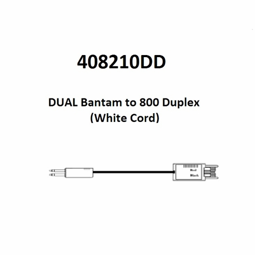 Tag 408210Dd Dual Bantam To 800 Duplex (White Cord), 6 Foot