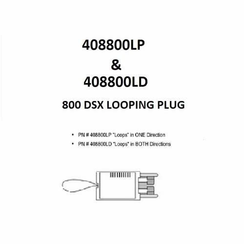 Tag 408800Lp 800 Dsx Looping Plug