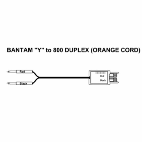 Tag 408805-12 Bantam  Y  To 800 Duplex (Orange Cord), 12 Foot New
