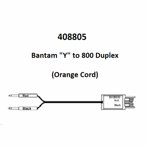 Tag 408805 Bantam  Inch Y Inch  To 800 Duplex (Orange Cord), 6 Foot