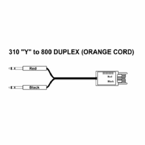 Tag 408806-12 310   Y  To 800 Duplex (Orange Cord), 12 Foot New