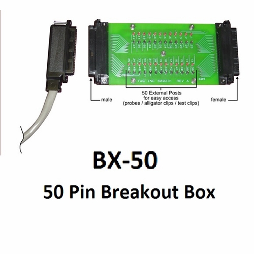 TAG BX-50 50 PIN BREAKOUT BOX