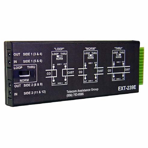 Tag Ext-239E T1 Wiring Access Board With Bantam Jacks
