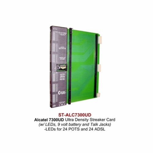 Tag St-Alc7300Ud Alcatel 7300Ud Ultra Density Streaker Card W/ 96 Led'S, Battery And Talk Jacks New