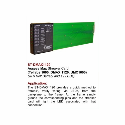 TAG ST-DMAX1120   ACCESSMAX - DMAX 1120 STREAKER CARD w/ LED foot s