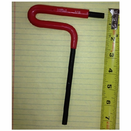 Tamper Proof Security Wrench For Cabinets 5/16 Inch  W/Hole