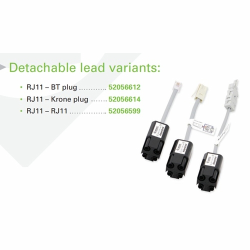 TEMPO AJ-RJ11 ADAPTER, TEST, INTERNAL WIRING, RJ11 783310032403 /52056599