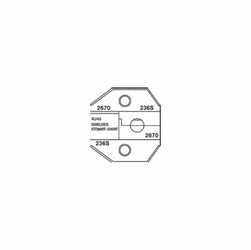 TEMPO PA2670 DIE S.S. RJ45 STP SHORT BLISTER 52051043/769328108682