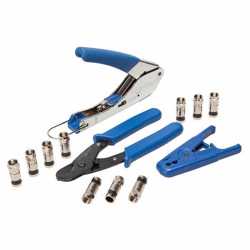 TEMPO PA70018  DATASHARK CATV F COMP TOOL KIT  52050419/769328112818