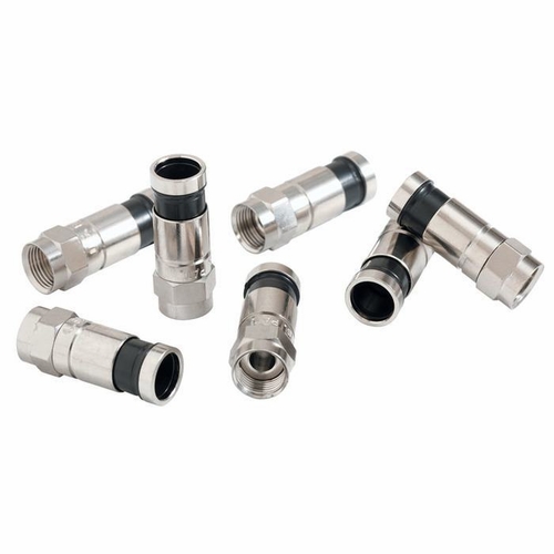 TEMPO PA9646 CONN CATV F RG6 COMPRESSION 50 PACK 52051336/769328102475