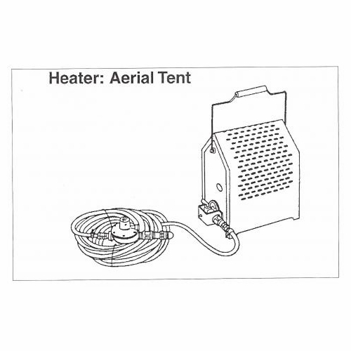 Tent Heater Repaired