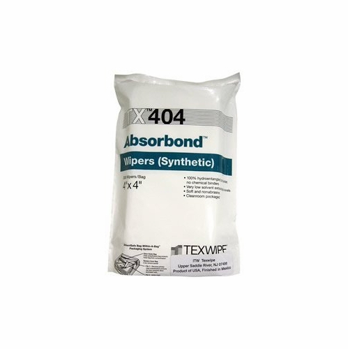 Texwipe Tx404 Wipes F/O Polyester 4X4In Pack Of 1200 F/O Wipe