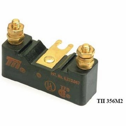 Tii 356M2 1-Pr Gas Protector With Ground Lug Black - Balanced   ***Discontinued***