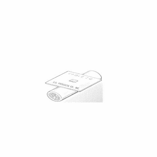 UG PRODUCTS 100W 2.5 inch  x 2 inch   WHITE CABLE TAGS W/TYWRAPS PACK OF 100
