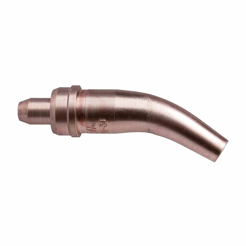 UNIWELD 1-101-30-0D / UPC 33880 1 Piece Acetylene Cutting Tip number 0 Bent 30 Degrees Display Card
