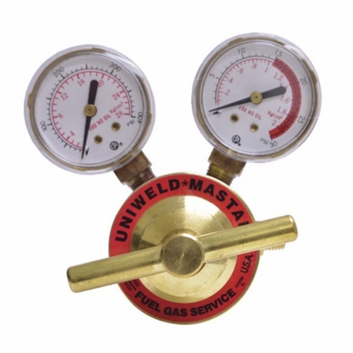 UNIWELD 12107 MASTAR ACETYLNE REGULATOR, B TANK -PSI/Kg- UPC 12107