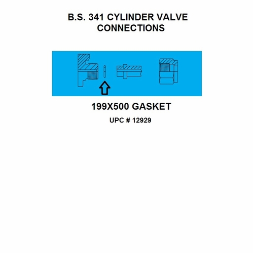 UNIWELD 199X500 / UPC 12929 Gasket MINIMUM ORDER 1