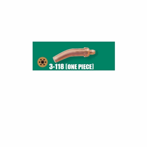 UNIWELD 3-118-2D / UPC 34126 1 Piece Acetylene Cutting Tip number 2 Display Card MINIMUM ORDER 1
