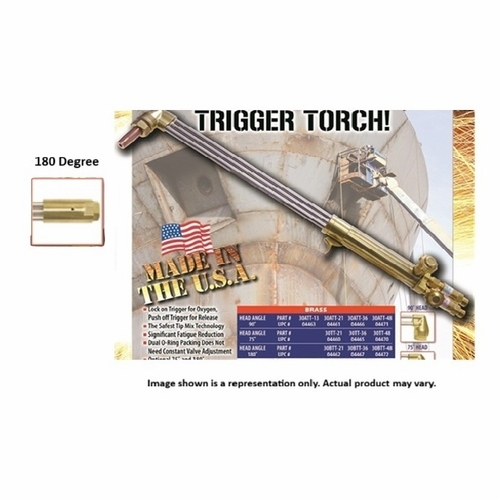 UNIWELD 30BTT-36 Cutting Torch, 180 degrees, 36 inch, Trigger Type, A Style