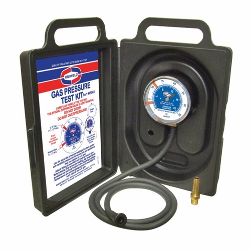 UNIWELD 45503 GAS PRESSURE TEST KIT, 0-35 inch W.C. UPC 45503