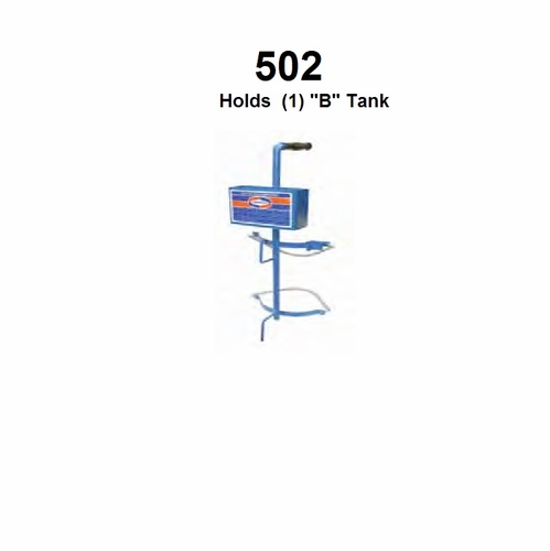UNIWELD 502 / UPC 30003 Metal Stand B Tank w/Utility Tray MINIMUM ORDER 4