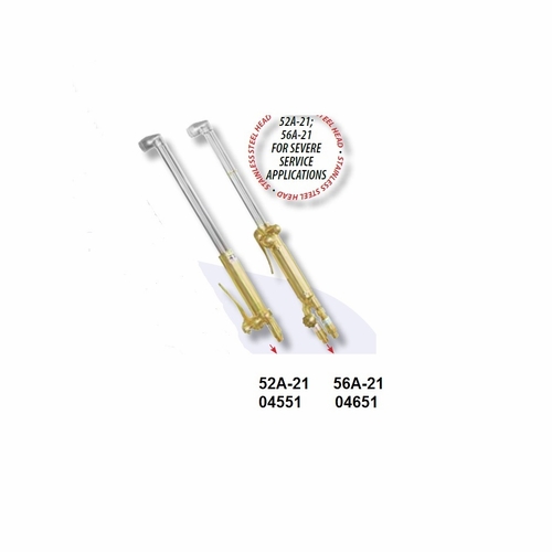 UNIWELD 56A-21 / UPC 04651 Hand Cutting Torch 90° SS 21 inch Bottom Middle Lever Fuel/Gas MINIMUM O