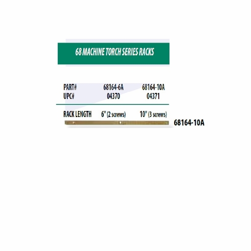 Uniweld 68164-10A / Upc 04371 Rack 32 Pitch 10 Inch  W/Screws Minimum Order 1