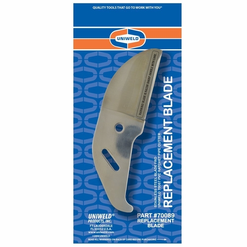 UNIWELD 70089 REPLACEMENT BLADE FOR 70087 PVC CUTTER UPC 70089