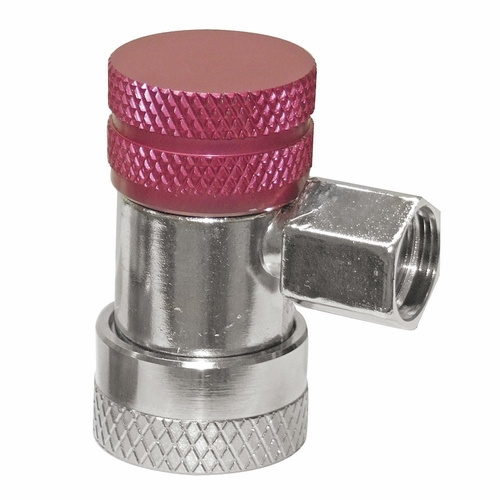 UNIWELD 90043 R134a MANUAL SERVICE COUPLER - RED/HIGH (14mm FEMALE) UPC 90043