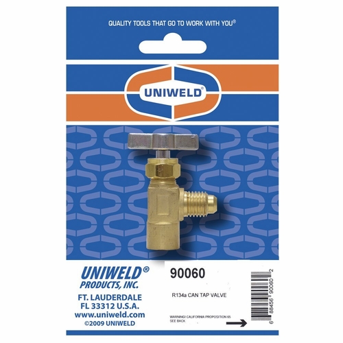 Uniweld 90060 R134A Can Tap Valve Upc 90060
