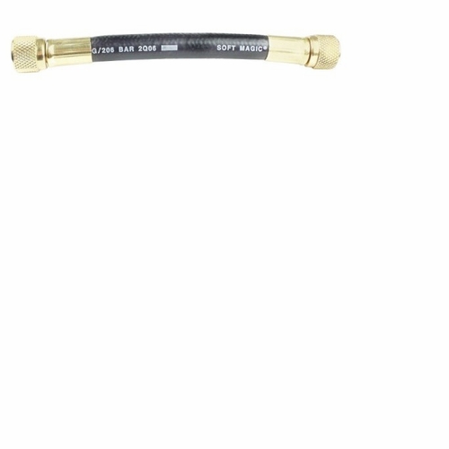 UNIWELD 90206 36 IN. (90cm) SOFT MAGIC (3/8 inch ) HOSE, 3/8 inch  STR. X 1/4 inch  L.45, BLACK UPC