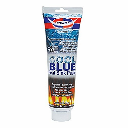 UNIWELD 91861 COOL BLUE HEAT SINK PASTE UPC 91861 ***must order in qtys of 12***