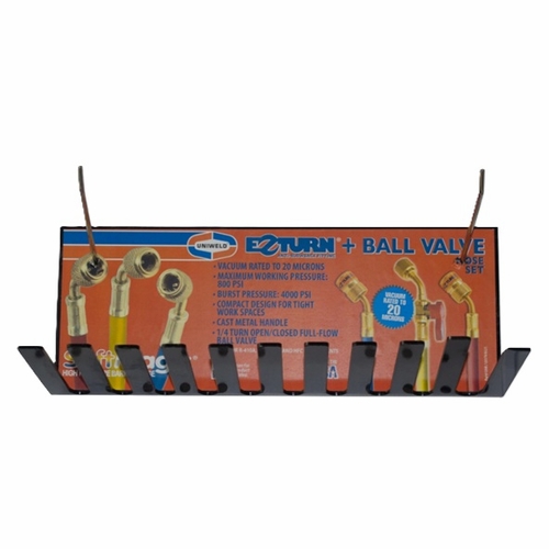 Uniweld 92655 Soft Magic Barrier Hose Display- Metal (No Hoses)