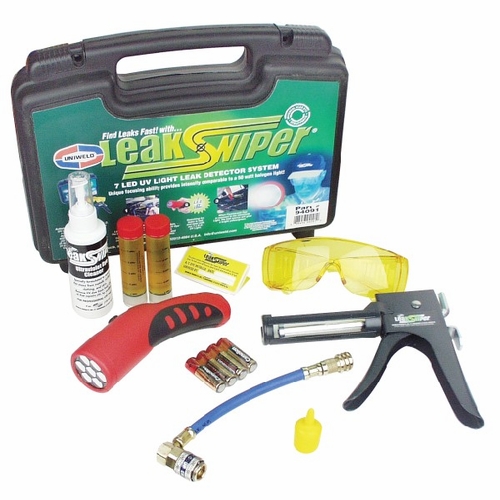 UNIWELD 94091 LEAKSNIPER, U.V. LEAK DETECTOR KIT (U.S.), w/LED LIGHT, AUTO UPC 94091