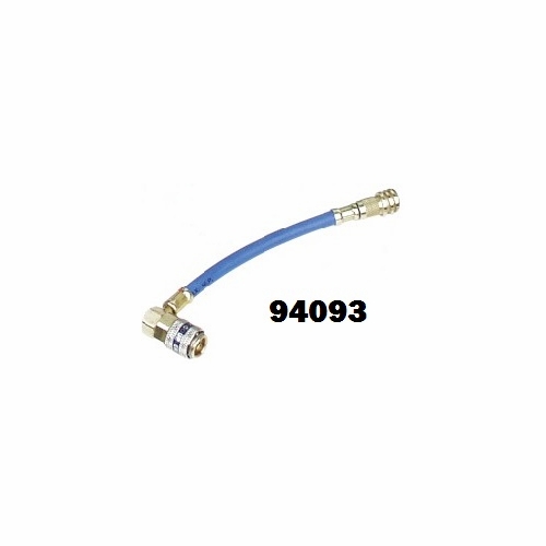 UNIWELD 94093 LEAKSNIPER, 6 IN. HOSE w/QUICK COUPLER FOR R134a, AUTO UPC 94093