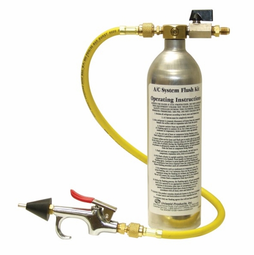 UNIWELD 94184 A/C SYSTEM FLUSH KIT WITH 1/4 inch  FITTINGS UPC 94184