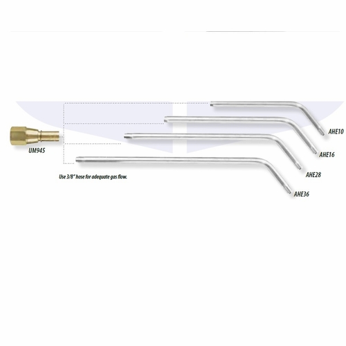 UNIWELD AHE10 / UPC 31440 O2/Fuel/Gas Only Tip Elbow 10 inch MINIMUM ORDER 1