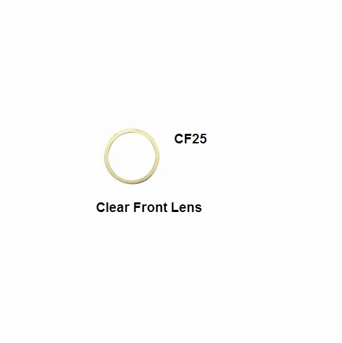 UNIWELD CF25 2.5 inch  CLEAR FRONT LENS WITH PLUG - D-Pkg. UPC 51018