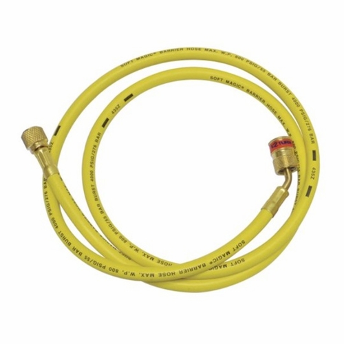 UNIWELD EZ25Y 25 FT. (750cm) EZ TURN ANTI-BLOWBACK HOSE, YELLOW