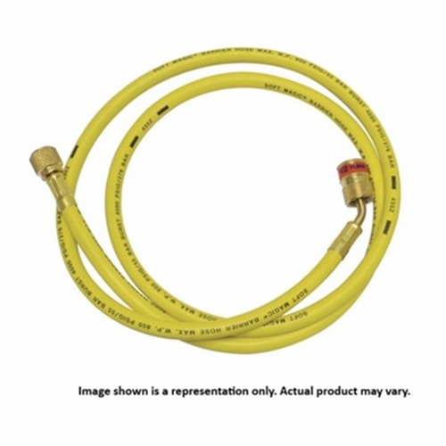 UNIWELD EZ50Y 50 FT. (1500cm) EZ TURN ANTI-BLOWBACK HOSE, YELLOW
